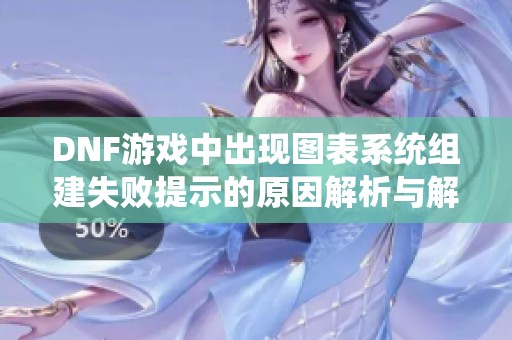 DNF游戏中出现图表系统组建失败提示的原因解析与解决方案