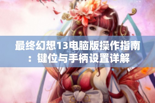 最终幻想13电脑版操作指南：键位与手柄设置详解