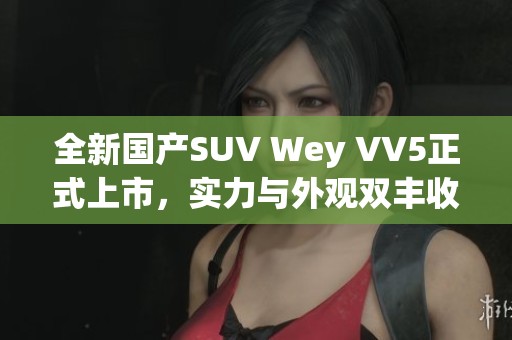 全新国产SUV Wey VV5正式上市，实力与外观双丰收