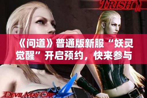 《问道》普通版新服“妖灵觉醒”开启预约，快来参与吧