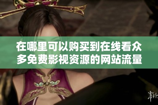 在哪里可以购买到在线看众多免费影视资源的网站流量服务