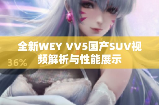 全新WEY VV5国产SUV视频解析与性能展示