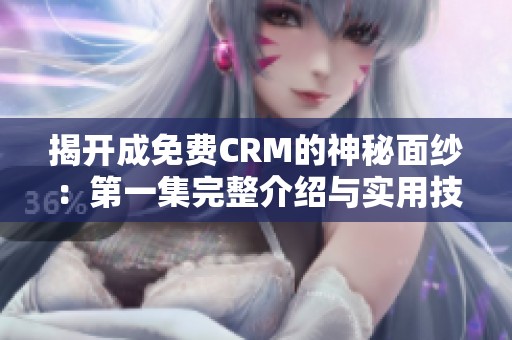 揭开成免费CRM的神秘面纱：第一集完整介绍与实用技巧