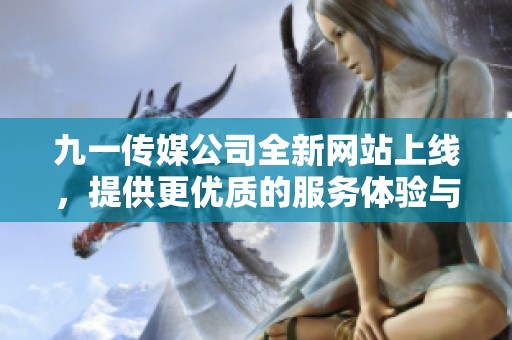 九一传媒公司全新网站上线，提供更优质的服务体验与内容展示