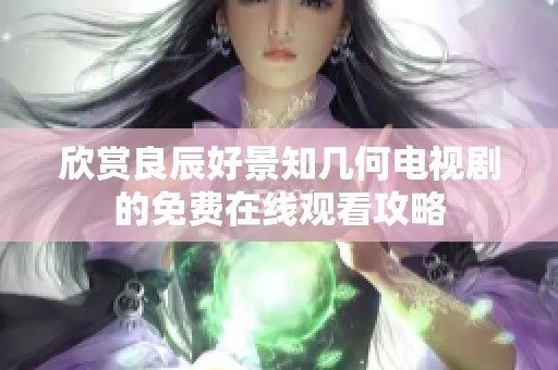欣赏良辰好景知几何电视剧的免费在线观看攻略