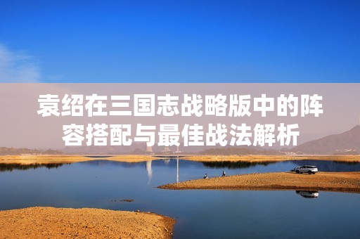 袁绍在三国志战略版中的阵容搭配与最佳战法解析