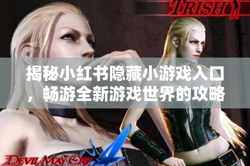 揭秘小红书隐藏小游戏入口，畅游全新游戏世界的攻略指南