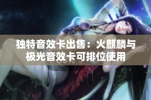 独特音效卡出售：火麒麟与极光音效卡可排位使用