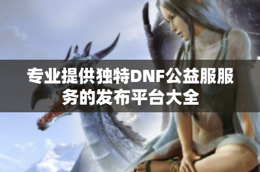 专业提供独特DNF公益服服务的发布平台大全