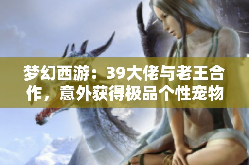 梦幻西游：39大佬与老王合作，意外获得极品个性宠物故事