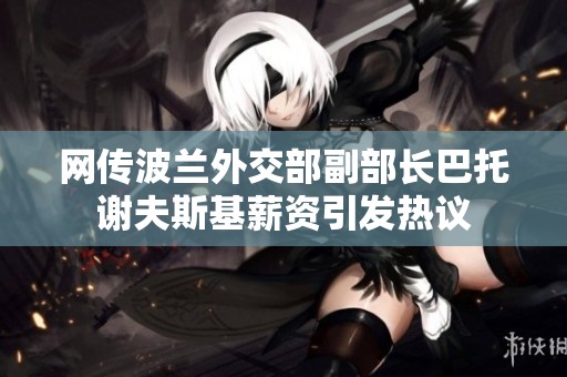 网传波兰外交部副部长巴托谢夫斯基薪资引发热议