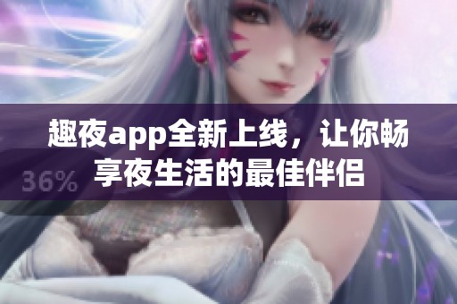 趣夜app全新上线，让你畅享夜生活的最佳伴侣