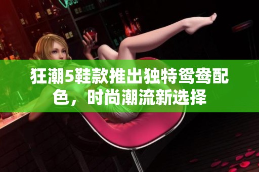 狂潮5鞋款推出独特鸳鸯配色，时尚潮流新选择