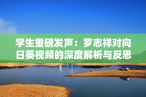 学生重磅发声：罗志祥对向日葵视频的深度解析与反思