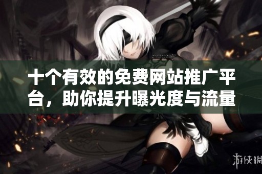 十个有效的免费网站推广平台，助你提升曝光度与流量