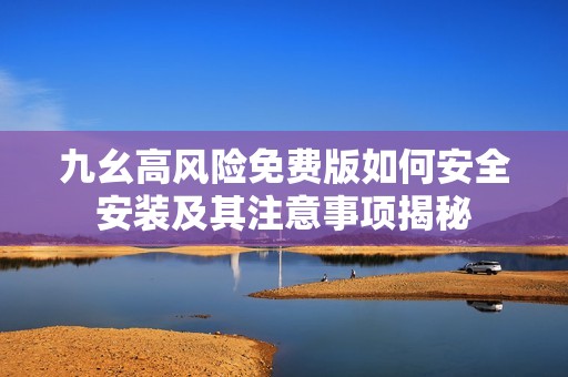 九幺高风险免费版如何安全安装及其注意事项揭秘