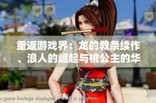 重返游戏界：龙的教条续作、浪人的崛起与桃公主的华丽登场