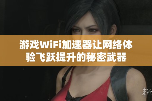 游戏WiFi加速器让网络体验飞跃提升的秘密武器