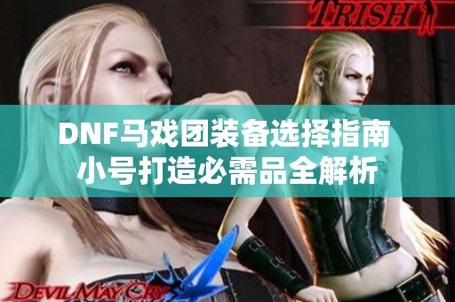DNF马戏团装备选择指南 小号打造必需品全解析