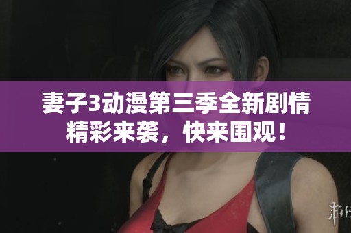 妻子3动漫第三季全新剧情精彩来袭，快来围观！