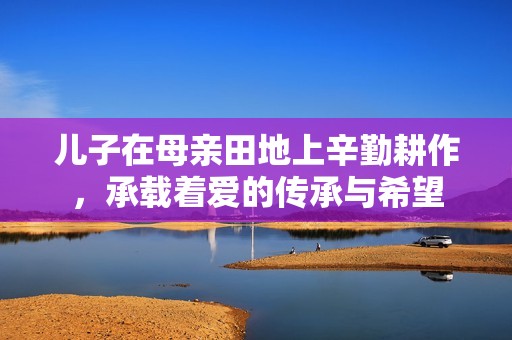 儿子在母亲田地上辛勤耕作，承载着爱的传承与希望