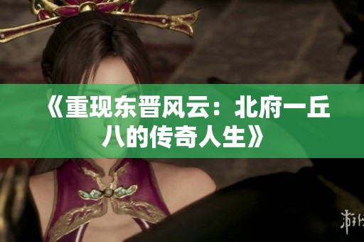 《重现东晋风云：北府一丘八的传奇人生》
