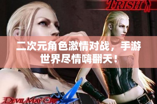 二次元角色激情对战，手游世界尽情嗨翻天！
