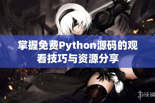 掌握免费Python源码的观看技巧与资源分享