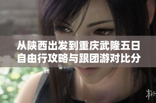 从陕西出发到重庆武隆五日自由行攻略与跟团游对比分析