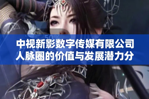 中视新影数字传媒有限公司人脉圈的价值与发展潜力分析