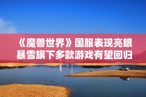 《魔兽世界》国服表现亮眼 暴雪旗下多款游戏有望回归