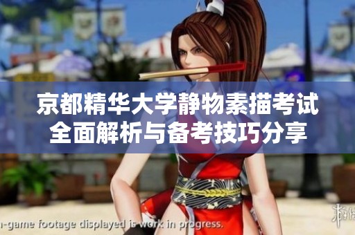 京都精华大学静物素描考试全面解析与备考技巧分享