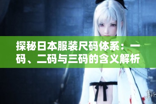 探秘日本服装尺码体系：一码、二码与三码的含义解析