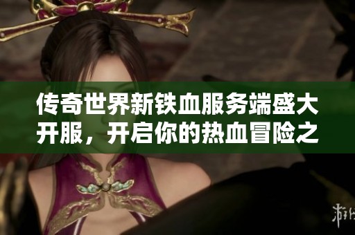 传奇世界新铁血服务端盛大开服，开启你的热血冒险之旅！