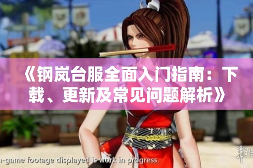 《钢岚台服全面入门指南：下载、更新及常见问题解析》