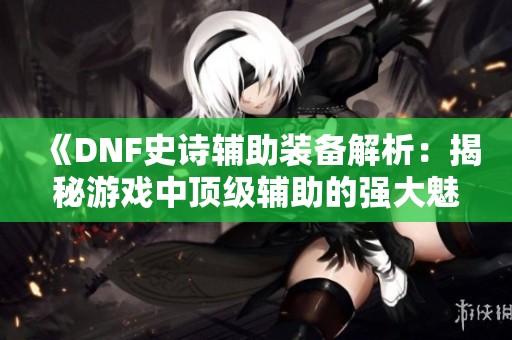 《DNF史诗辅助装备解析：揭秘游戏中顶级辅助的强大魅力》