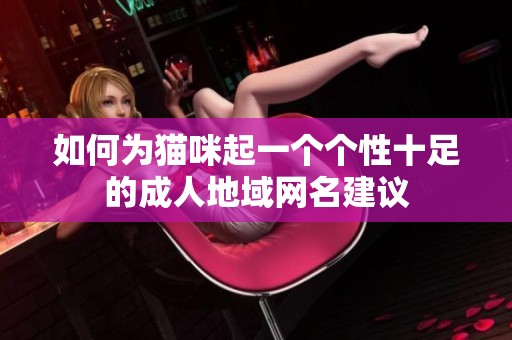 如何为猫咪起一个个性十足的成人地域网名建议