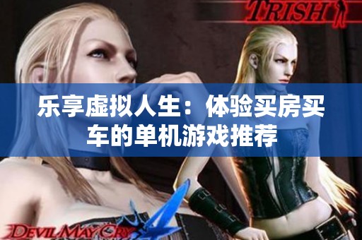 乐享虚拟人生：体验买房买车的单机游戏推荐