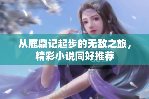 从鹿鼎记起步的无敌之旅，精彩小说同好推荐