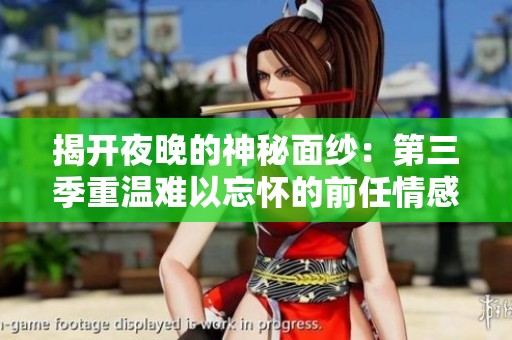 揭开夜晚的神秘面纱：第三季重温难以忘怀的前任情感