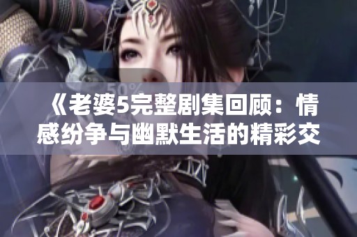 《老婆5完整剧集回顾：情感纷争与幽默生活的精彩交织》