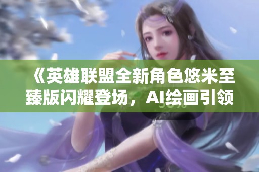 《英雄联盟全新角色悠米至臻版闪耀登场，AI绘画引领游戏艺术新潮流》