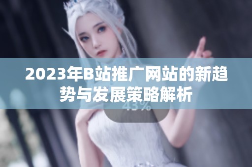 2023年B站推广网站的新趋势与发展策略解析