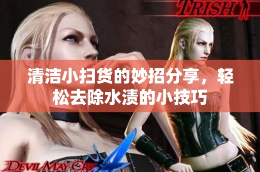 清洁小扫货的妙招分享，轻松去除水渍的小技巧