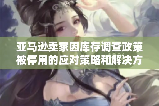 亚马逊卖家因库存调查政策被停用的应对策略和解决方法