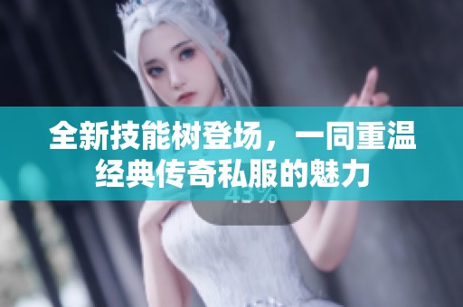 全新技能树登场，一同重温经典传奇私服的魅力