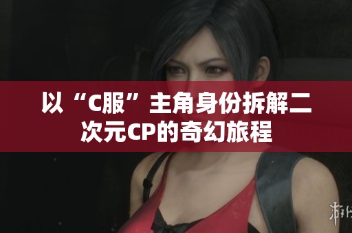以“C服”主角身份拆解二次元CP的奇幻旅程