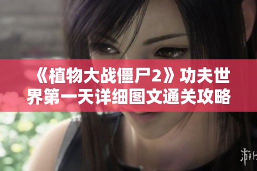 《植物大战僵尸2》功夫世界第一天详细图文通关攻略指南