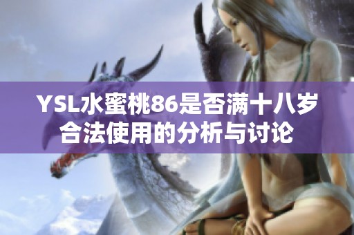 YSL水蜜桃86是否满十八岁合法使用的分析与讨论